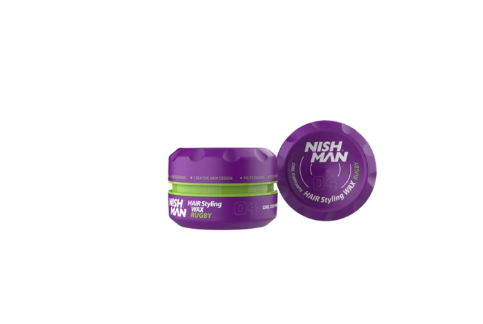 NISHMAN Hair Styling Wax 04 – Rugby 150מ"ל