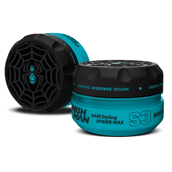 NISHMAN Spider Wax S3 – Blue Mist ווקס