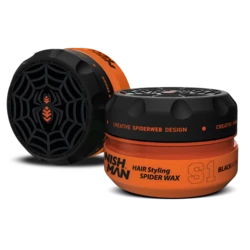NISHMAN Spider Wax S1 Black Widow – ווקס סיבים מקצועי
