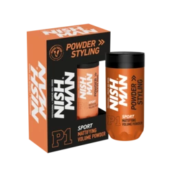 NISHMAN P1 Sport Mattifying Volume Powder – אבקת נפח מט