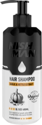 NISHMAN Hair Shampoo – Garlic & Nettle Extract שמפו