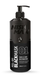 NISHMAN Black Mask 01 – Peel-Off Black Mask מסכה