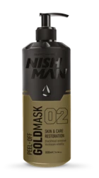 NISHMAN Gold Mask 02 – Peel-Off Gold Mask מסכה