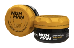 ווקס מאט נישמן 100 מ"ל NISHMAN M1 – Hair Defining Matte Paste | Argan