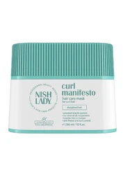 NISH LADY Curl Manifesto Hair Care Mask – מסכת הזנה מקצועית לשיער מתולתל