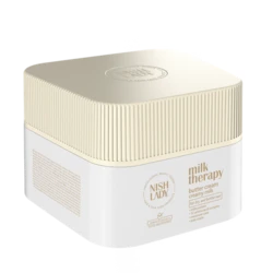 NISH LADY Milk Therapy Butter Cream – מסכת חמאת שיער מקצועית להזנה ושיקום