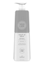 Nish lady touch of silver shampo לשיער בלונד ואפור